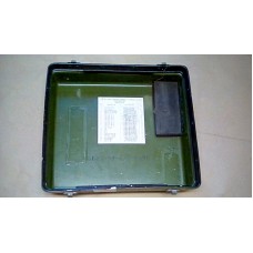 CLANSMAN HARNESS TEST SET  PLASTIC CASE GREEN LID ONLY